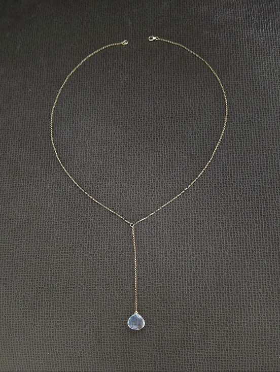 unknown brand Jewelry - Rainbow🌈 Moonstone🌙 Y-Necklace
